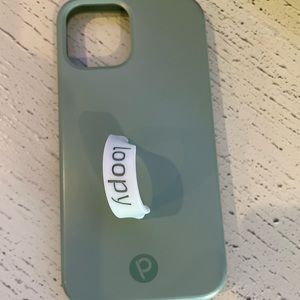 Loopy Case for iPhone 12 Pro - Perfect condition (Sage Color)